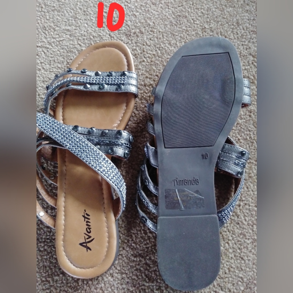 Avanti Silver Women's Sandals